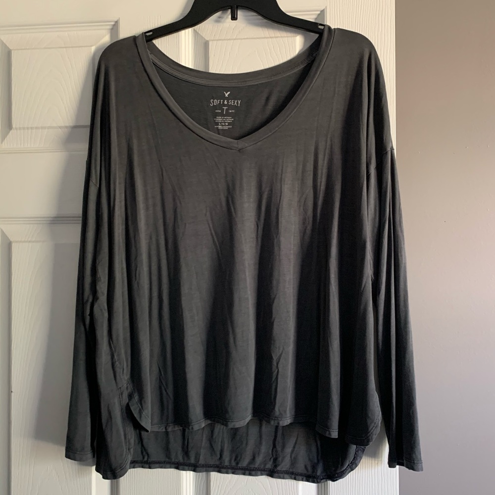 ameriacn eagle soft and sexy long sleeve